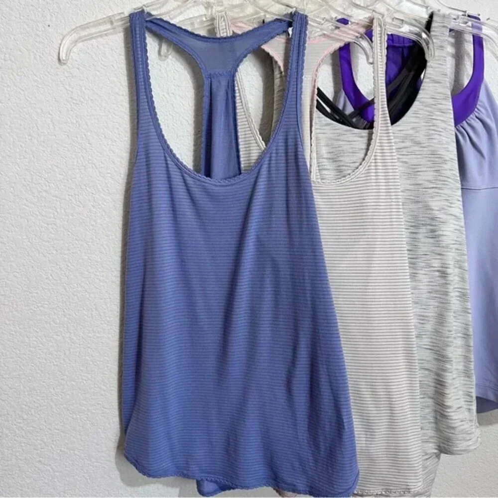 Lululemon Athletica Workout Tanks Bundle of 6 Assorted Styles